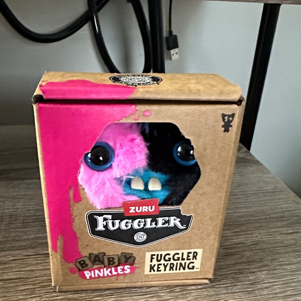 Zuru Fuggler Plush Keychain baby pinkles - Picture 2 of 7